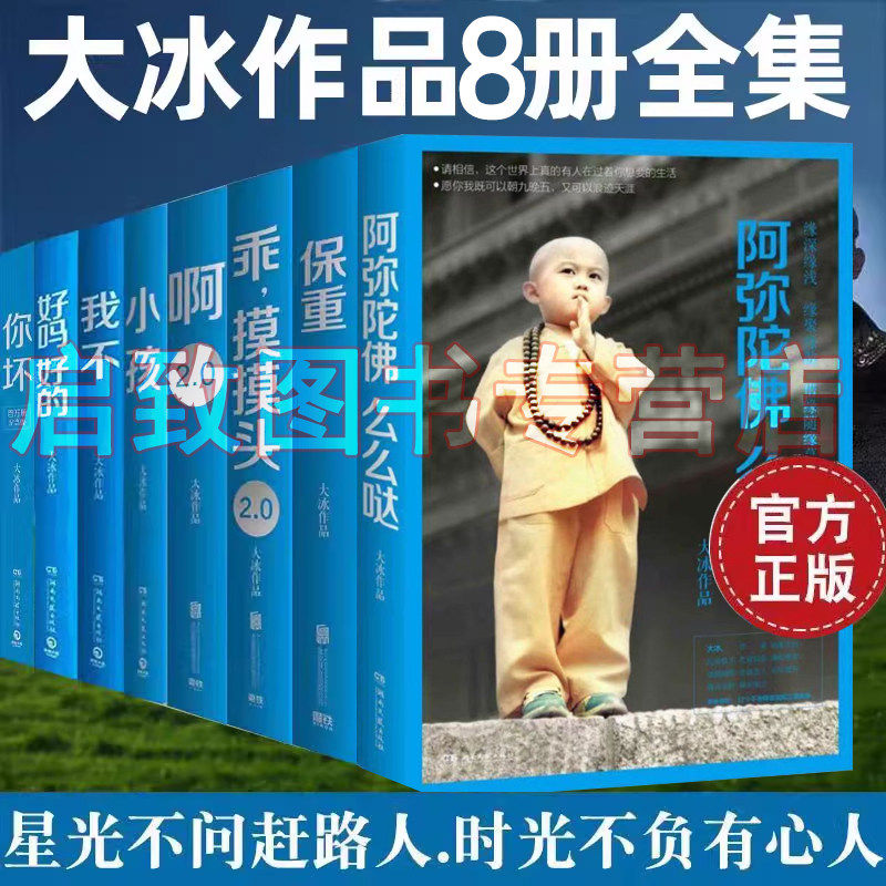 正版发售大冰作品全集8册