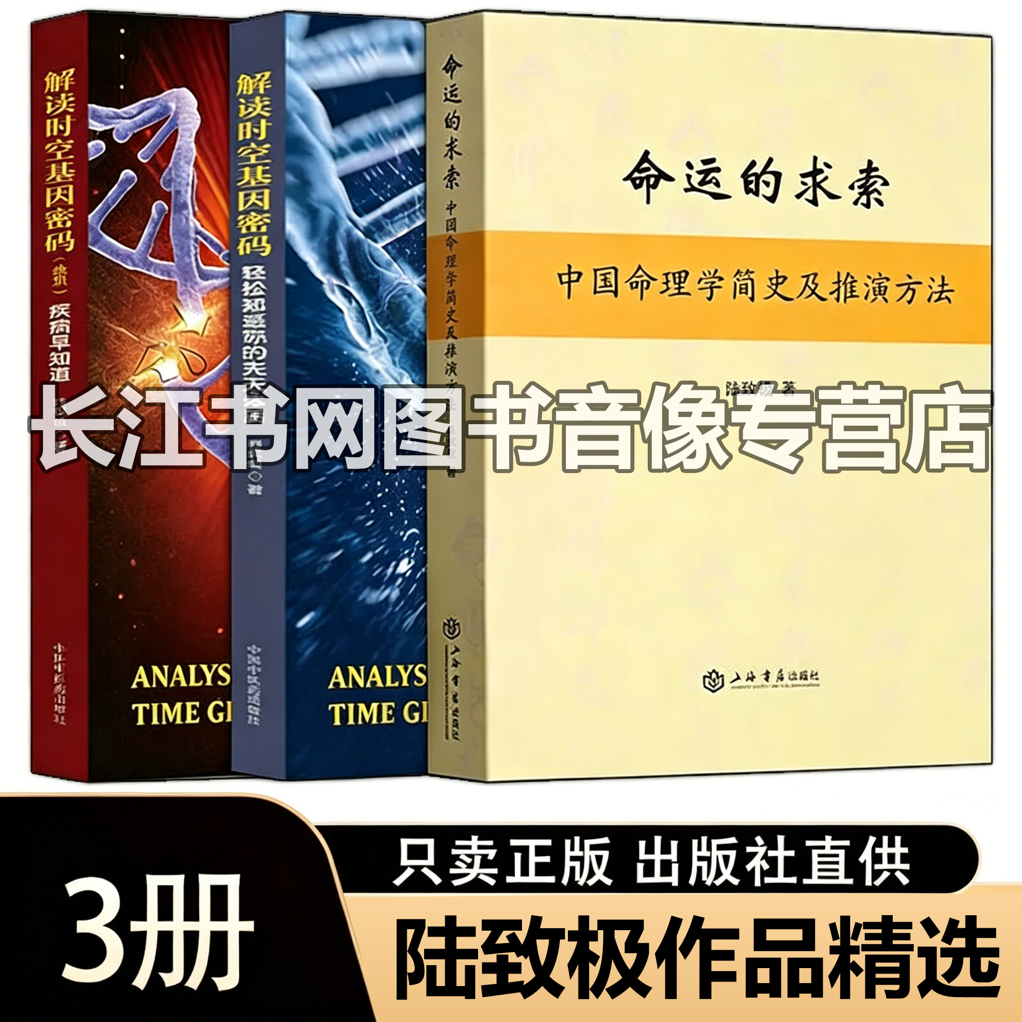 陆致极作品全集3册易学命理研究
