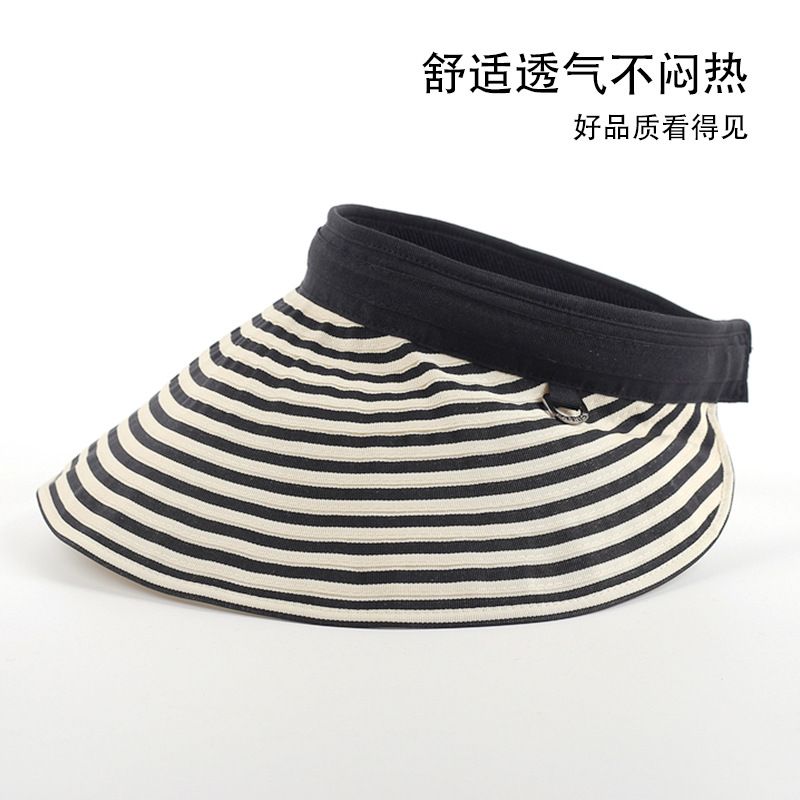 韩版可折叠户外防晒度假太阳帽