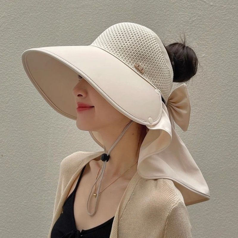 全方位防晒帽透气遮脸面罩遮阳帽