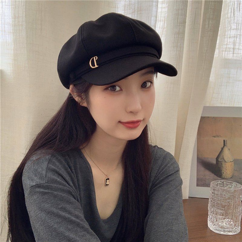 八角帽户外休闲女士秋季时尚