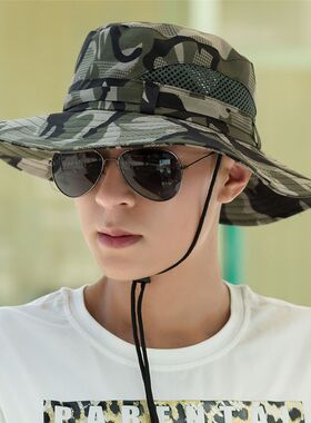 迷彩帽出游运动男春夏季防晒遮阳