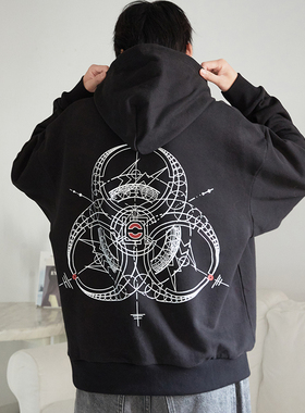 CLOT x FRAGMENT x 三方联名贴布卫衣男帽衫陈冠希潮牌