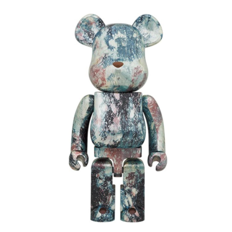 be@rbrick积木熊bearbrick正品暴力熊 大理石5代 1000% 潮玩手办