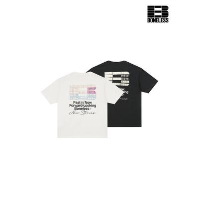 香风肌理撞色纯棉宽松短袖T恤