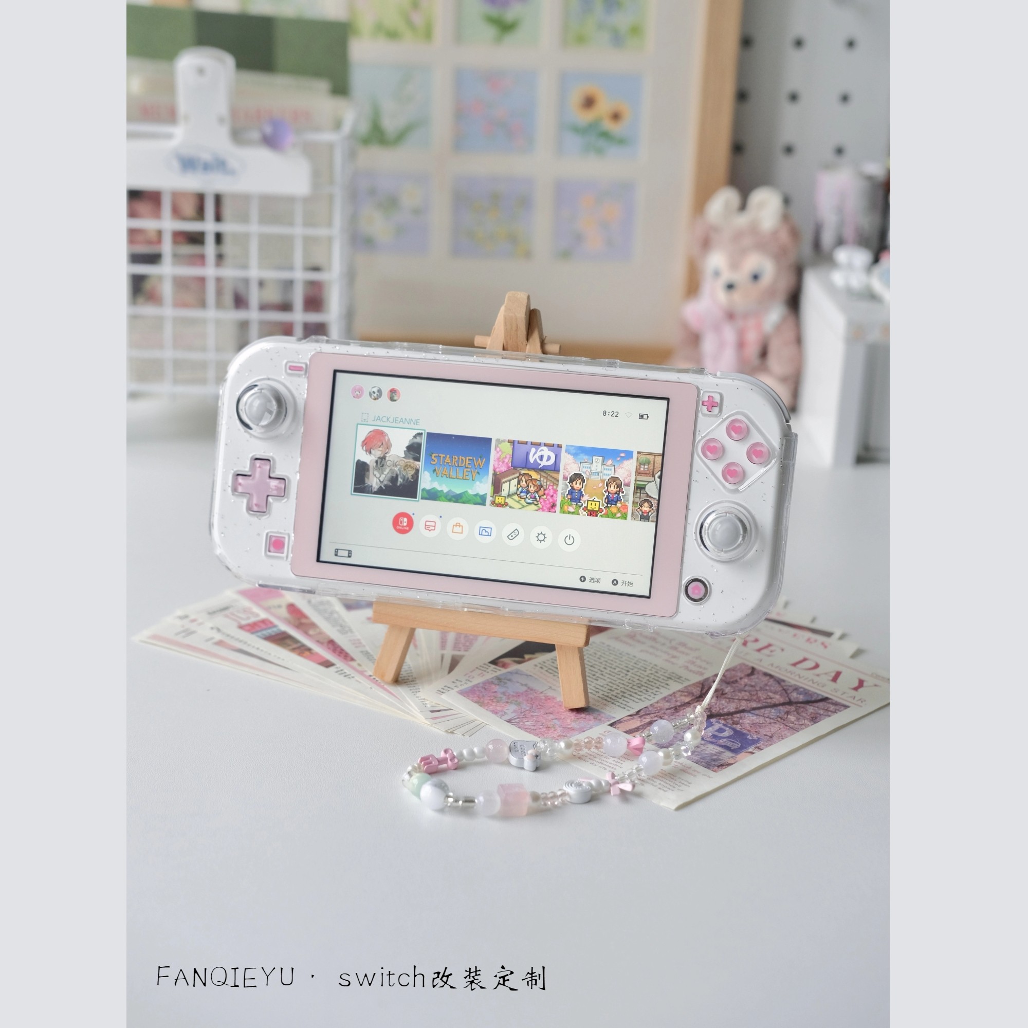 【番茄壮壮鱼】switchlite 换壳改色 extremerate改装壳掌机魔改