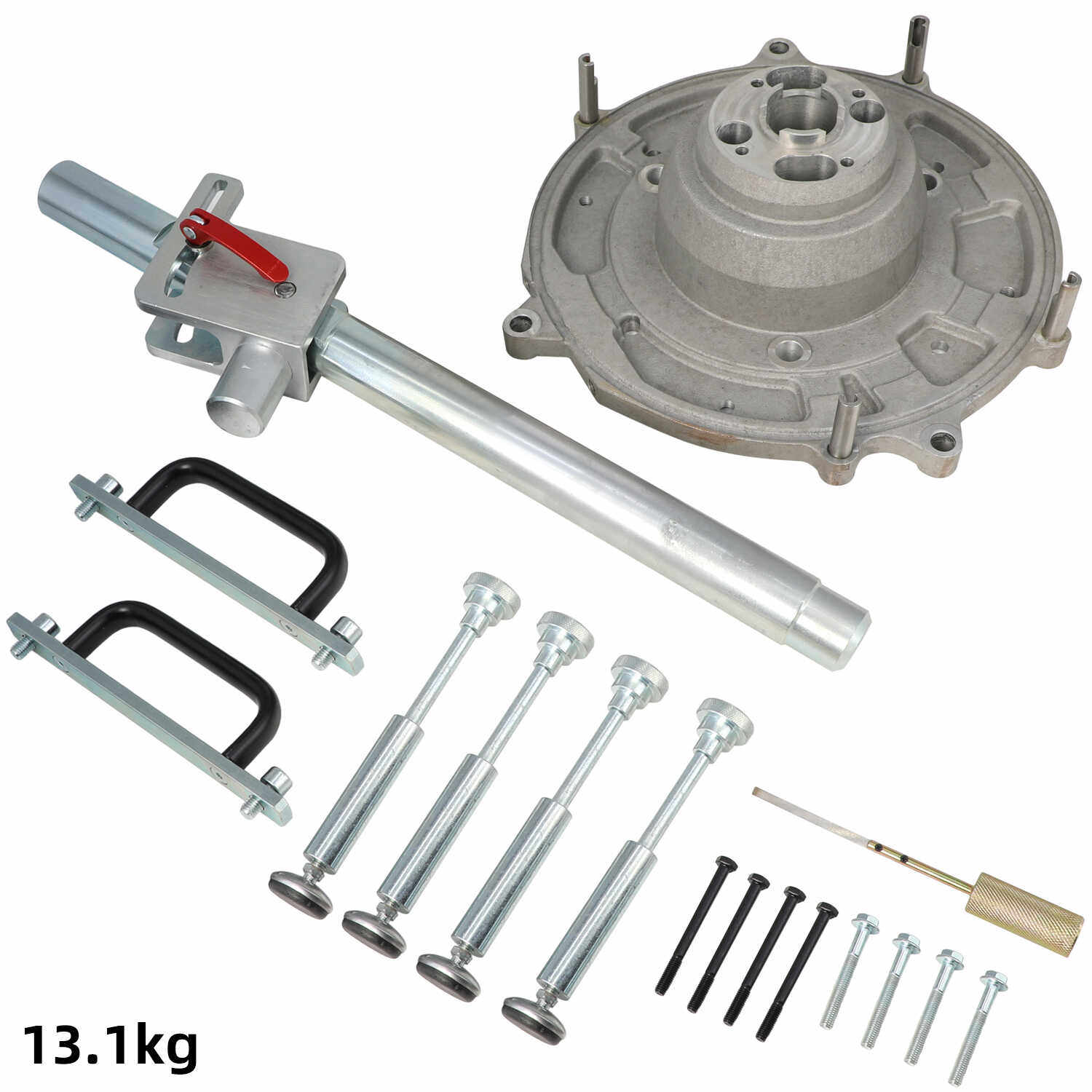 奔驰m254m256发动机48v轻混集成式起动isg发电机转子支架拆装工具
