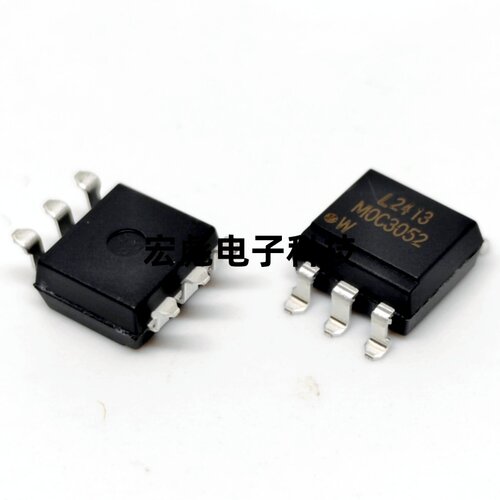 原装LITEON光宝 MOC3052S-TA1 贴片SMD-6 可控硅 光耦 光电耦合器