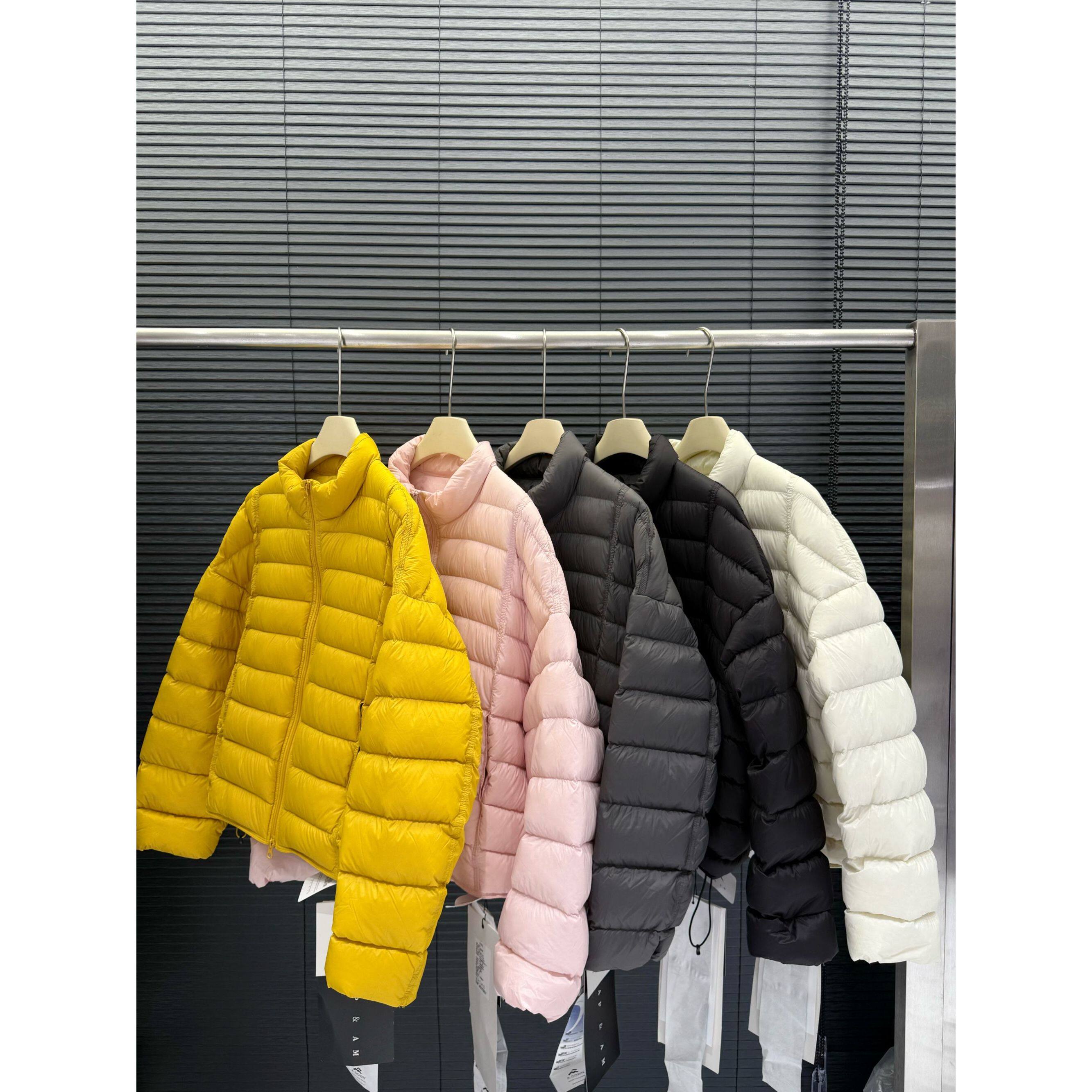 仓美美女装-拉链纯色设计鹅绒羽绒服（卡码推荐拍大！）