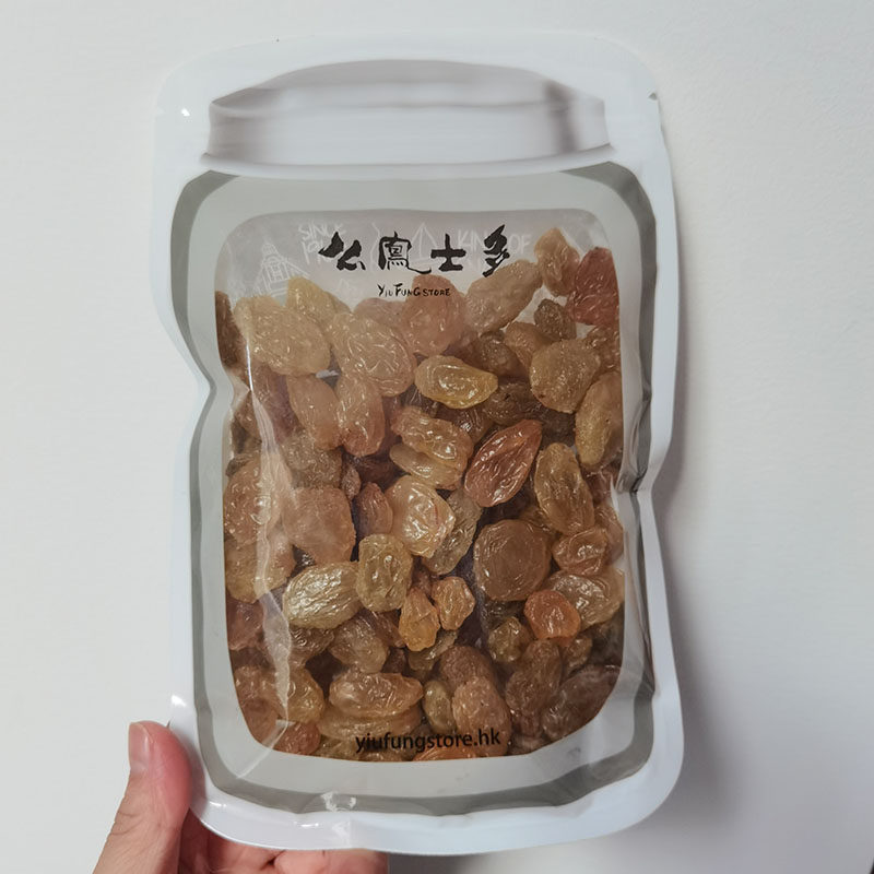 代购香港么凤士多金提子葡萄干青提子干225克香甜5件包邮