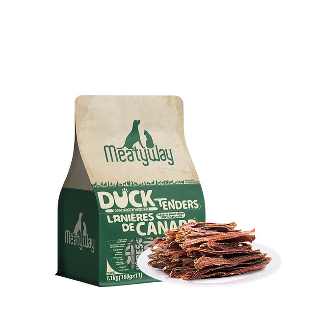 纯脆鸭肉干狗狗犬磨牙咀嚼