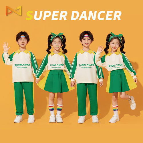 长袖POLO衫班服运动会方阵服合唱