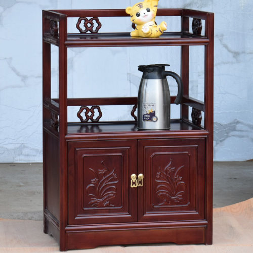 榆木收纳厨房玄餐边储物柜