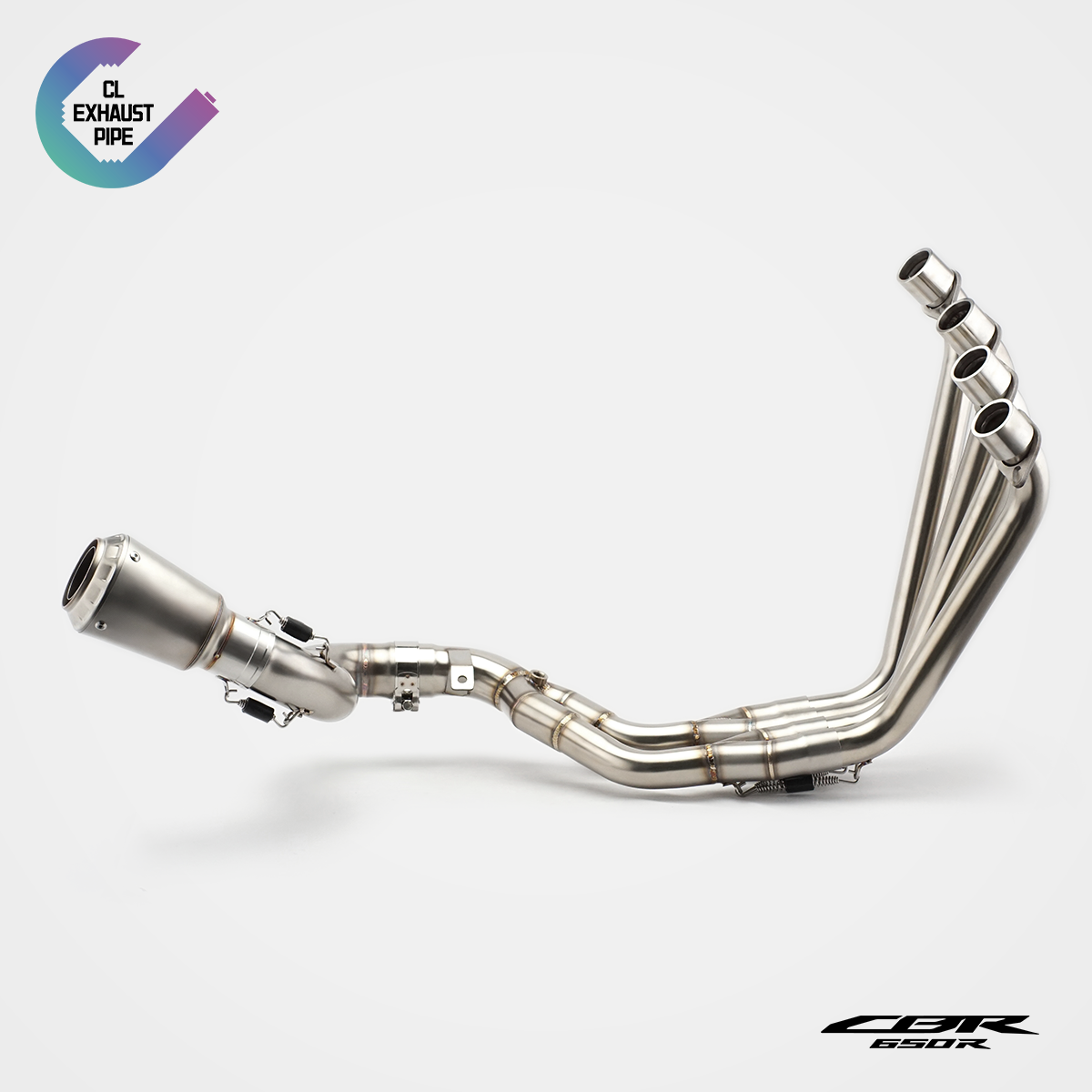 适用本田CB650/CBR650摩托车排气管全段改装不锈钢提升性能声浪