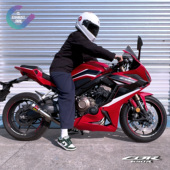 侧出带阀门全段 CB650R摩托排气管改装 适用2021 2025本田CBR650R