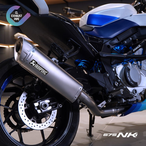 适用春风675SR/NK摩托车排气管全段改装不锈钢无损安装提升性能