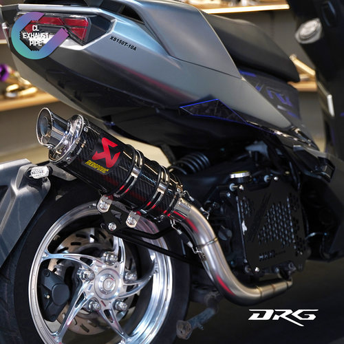 三阳DRG150/158不锈钢排气管