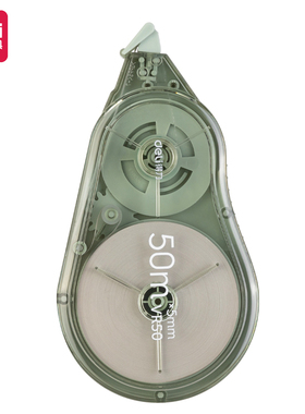 得力VR50臻省力修正带大容量涂改带改正带透明带芯不断带学生文具