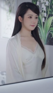 短剧他是神明奔我而来安意同款2025新款纯欲风蕾丝花边睡裙女夏季