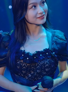 短袖乖乖女闪婚顾小乔余茵同款黑色网纱方领收腰连衣裙2025早春