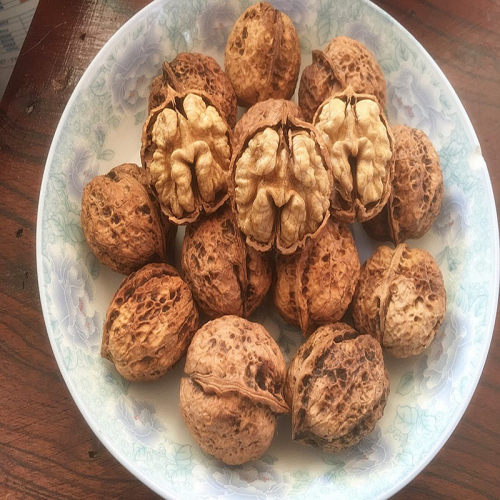 25年新货 云南薄皮核桃 农家山核桃 不漂白 孕妇零食坚果包邮500G