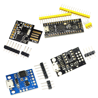 Attiny85微型USB接口digispark开发板扩展板V3.0升级版编程板模块
