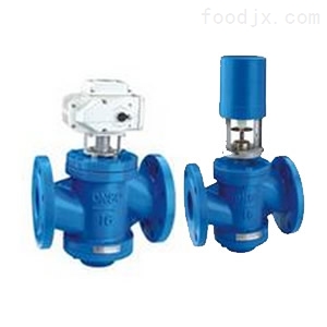 EDRV法兰动态平衡电动调节阀 动态平衡电动二通调节阀 DN50  100