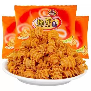 狗牙儿比萨卷烧烤味怀旧8090小时候的休闲小吃儿时解馋零食品