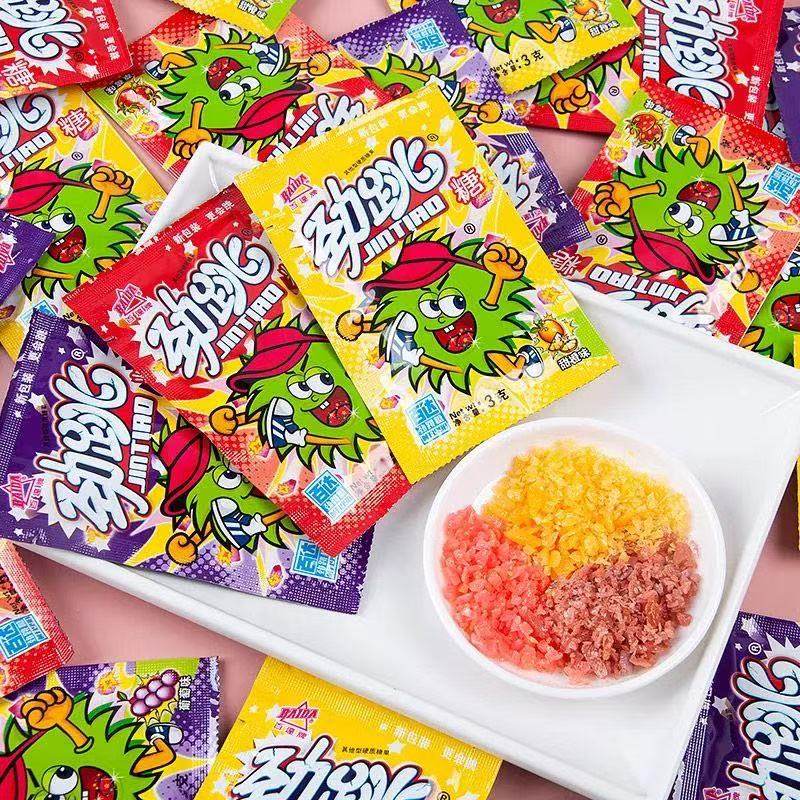 劲跳跳糖30包整盒儿童糖果8090后怀旧童年回忆小时候零食小吃年代