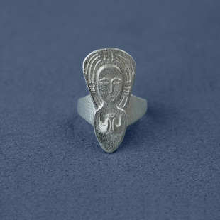 SALE PEPE胡椒盐·纯银忘忧人戒指