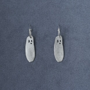 【欧阳娜娜同款】SALE E PEPE胡椒盐·纯银好奇鬼耳环