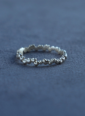 SALE E PEPE胡椒盐·纯银爱心戒指 镀金 情人节限定礼物