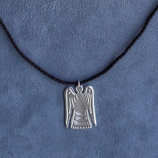 PEPE胡椒盐 纯银天使手工编绳项链 SALE