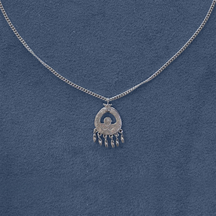 SALE PEPE胡椒盐·纯银敬酒人吊坠项链