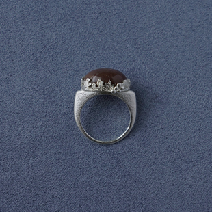 SALE E PEPE胡椒盐·纯银卵石葡萄戒指