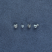 镀金 PEPE胡椒盐·纯银心动耳钉组合 情人节限定礼物 SALE