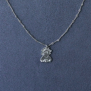 SALE E PEPE胡椒盐·纯银酒神吊坠项链 镀金