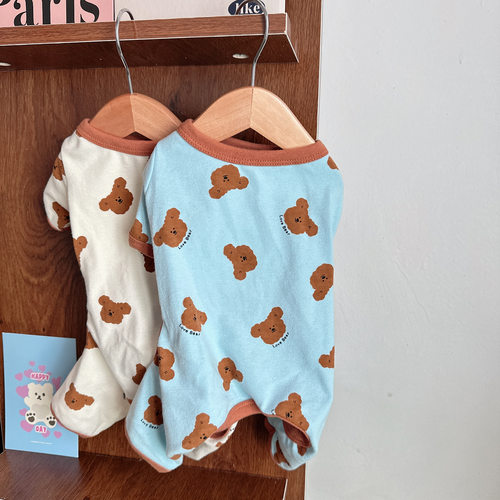 宠物狗狗衣服80%棉+20%弹力氨纶