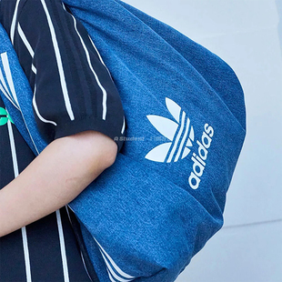 Adidas 三叶草 女子云朵造型大容量单肩包拎包IX7693 阿迪达斯