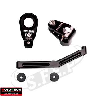 MOTO-TRON适用川崎 ZX6R 2024-2025改装钛尺阻尼器防甩头固定支架