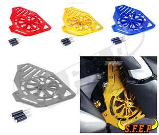 适用于本田 Honda Click125/Click150 改装CNC全铝合金水箱保护网