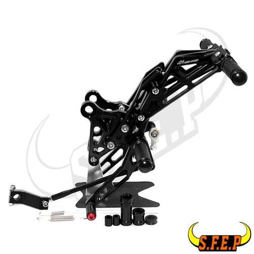 适用于本田 Honda MSX125/GROM 2013-2020 改装升高脚踏 脚套总成