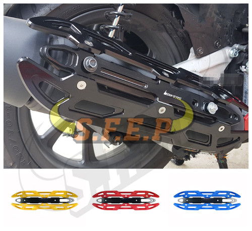 适用雅马哈 Yamaha Tricity155/Tricity125 改装CNC排气管隔热罩