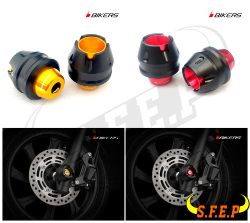 BIKERS适用于 MSX125/MSX125SF/Z125/Pro 改装加大号前后轮防摔球