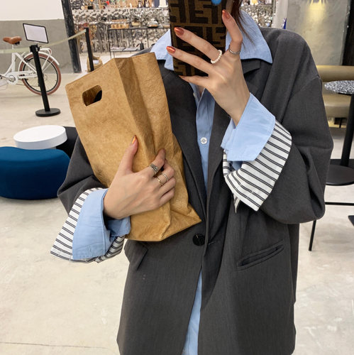 瑞胤祥杜邦纸手提袋环保复古包包