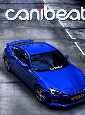 包邮hellaflush前档贴canibeat侧风挡贴竖挡贴包邮汽车贴纸车贴