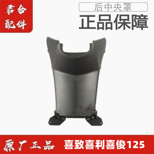 适用五羊本田WH125T-5A/5B喜致喜利原装中央罩坐桶前包围前壳正品