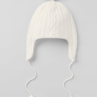 Cable Earflap冬季 Knit Bliss 保暖护耳可爱针织帽 Winter alo新款