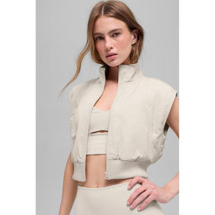 Motion 立领In alo 轻便马甲 保暖不笨重 短款 Vest运动背心 正品