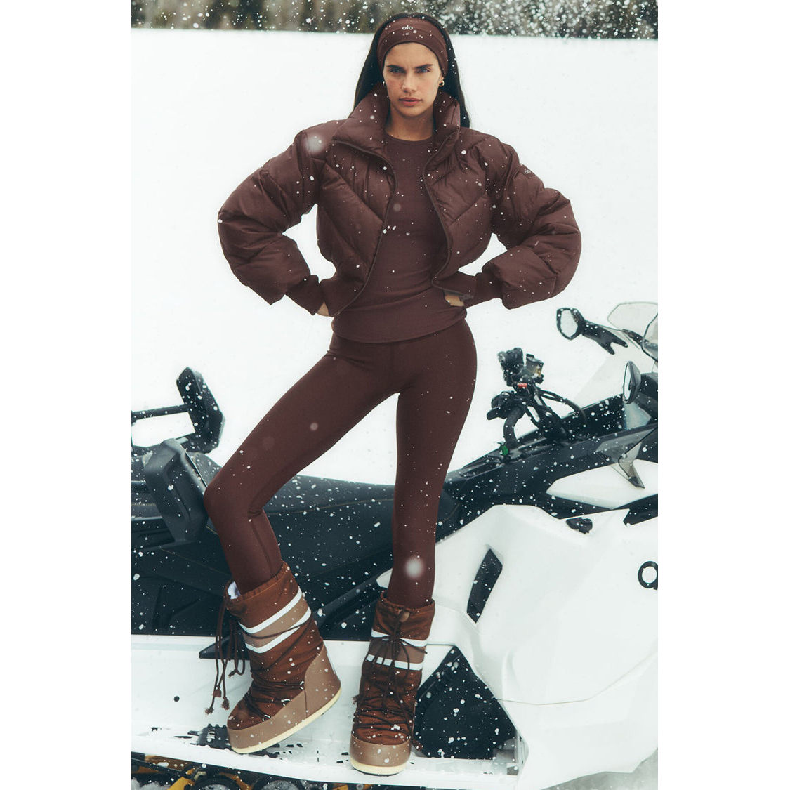 alo高腰支撑legging紧身运动裤